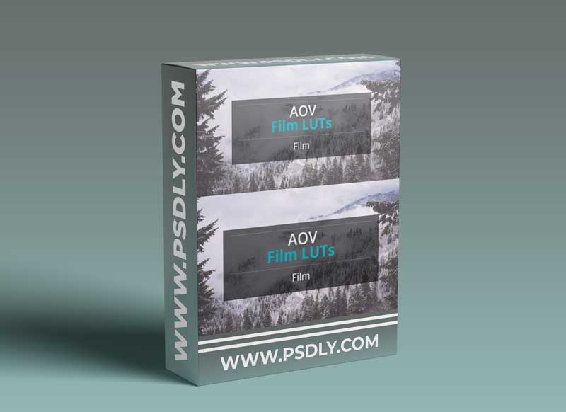 AOV Film LUTs Pack - 12 LUTs effects