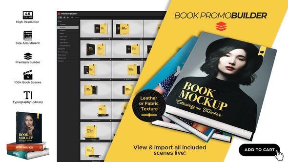 Videohive Book Promo Builder 25234937
