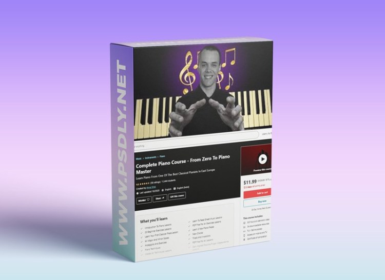 Complete Piano Course - From Zero To Piano Master