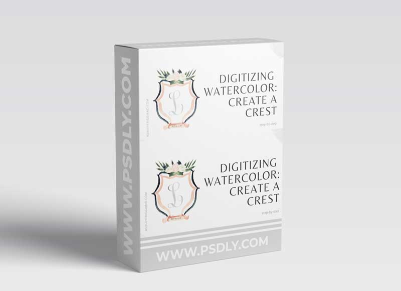 Create a Watercolor Crest: Digitizing Watercolor Artwork with Adobe Photoshop and Illustrator