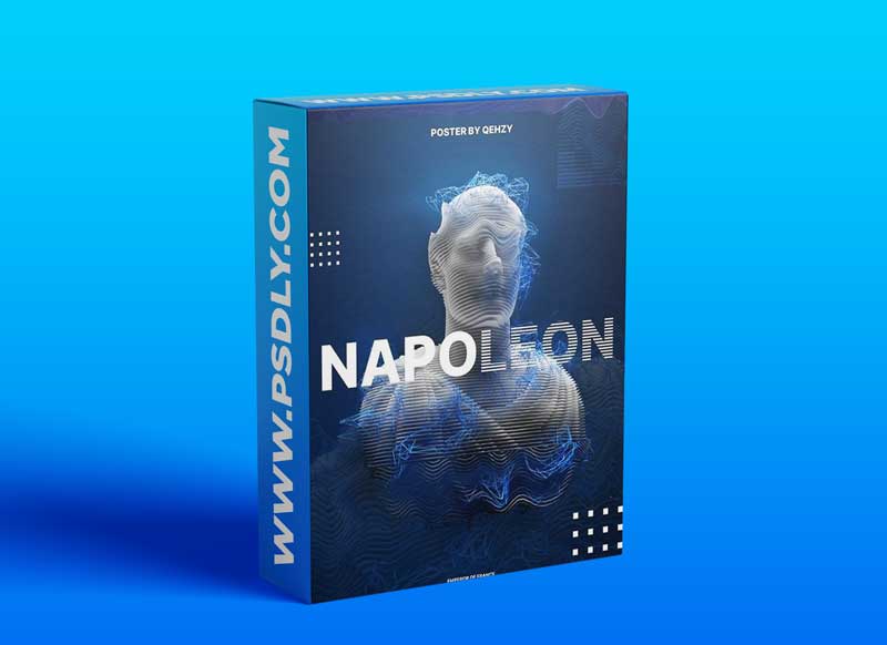 Create an Abstract Sliced 3D Poster in C4D and Photoshop