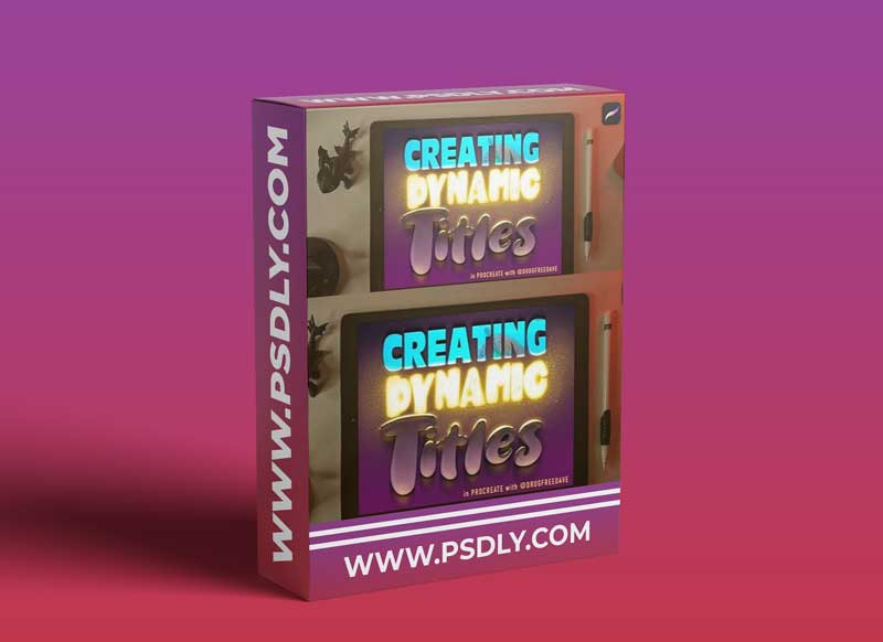 Creating Dynamic Titles in Procreate with Drugfreedave