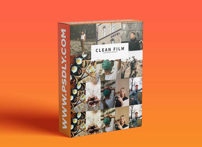 CreativeMarket - 10 Clean Film Lightroom Presets 5857420