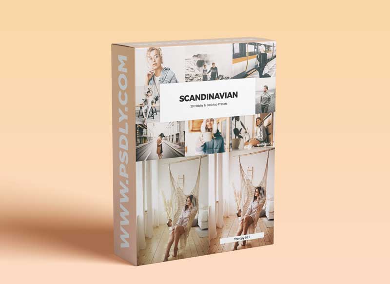 CreativeMarket 20 Scandinavian Lightroom Presets & LUTs 5861168