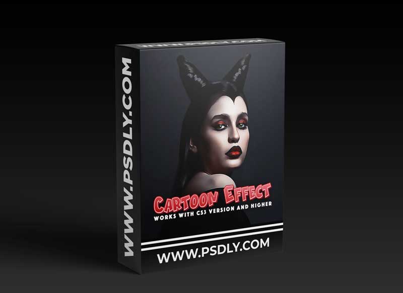 GraphicRiver - Cartoon Effect Photoshop Action 30177938