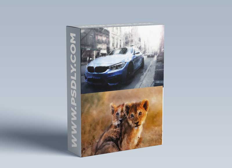 GraphicRiver - Dry Brush CS6+ Photoshop Action 30290963