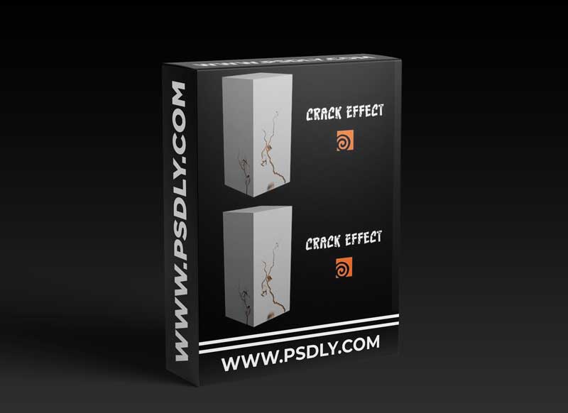 Houdini Crack Effect