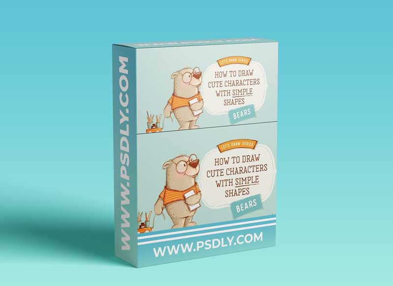 How to Draw Cute Characters With Simple Shapes: Let's Draw Bears