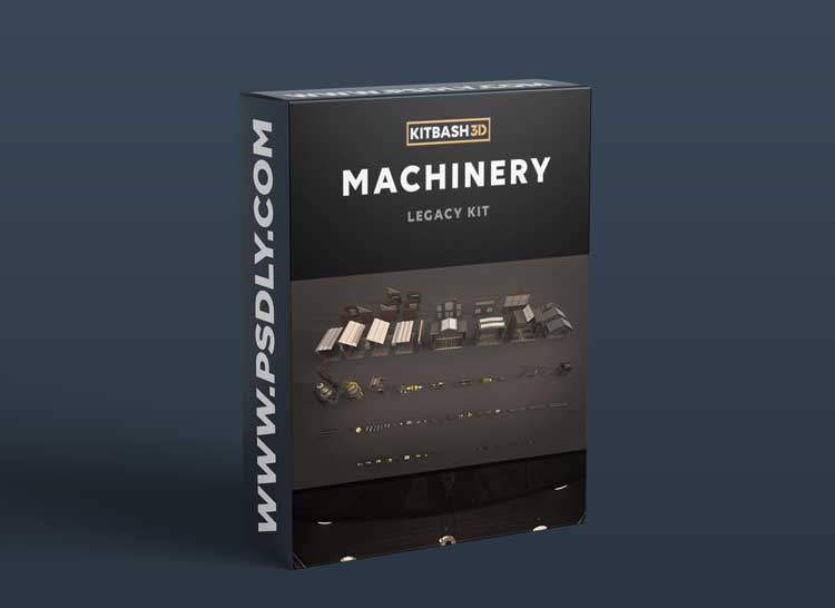 Kitbash3D - Props: Machinery