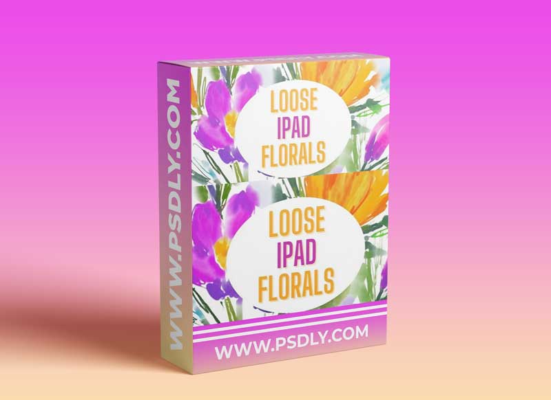 Loose iPad Florals - Painting with Watercolor Live Brushes in Adobe Fresco