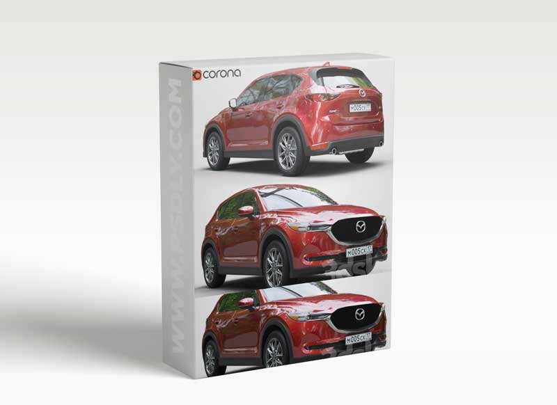 Mazda CX-5 2017 3D Model