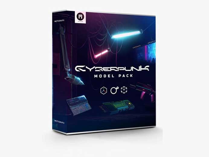 MotionVFX - Cyberpunk Model Pack
