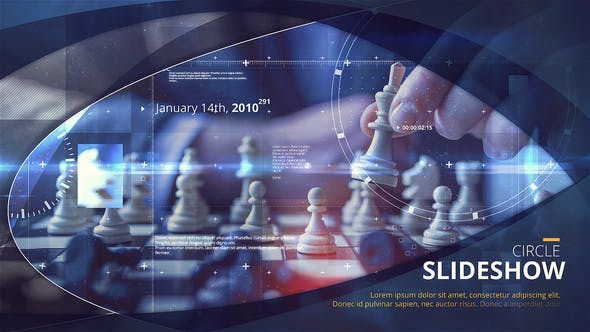 Videohive Inspiration Circle Slideshow 30290244