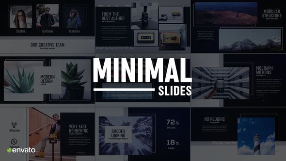 Videohive Minimal Slides 23092565