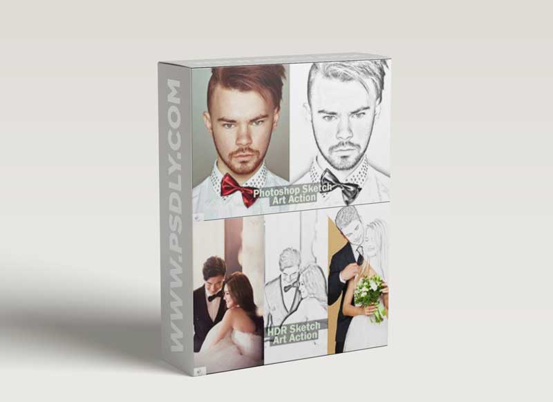 Photoshop Sketch Art Action 8866765