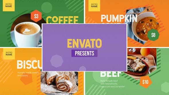 Videohive Food Menu After Effects 30592746