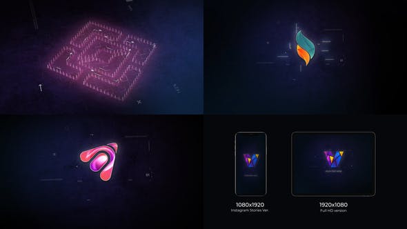 Videohive Modern Tech Logo 30356091