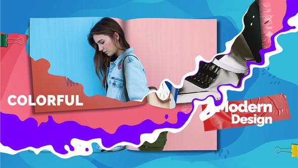 Videohive Colorful Magazine Presentation 28159471