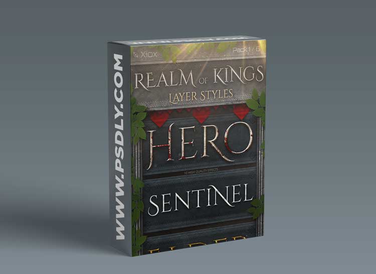 Realm of Kings Layer Styles - BUNDLE