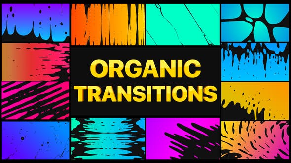 Videohive Organic Transitions DaVinci 30082214