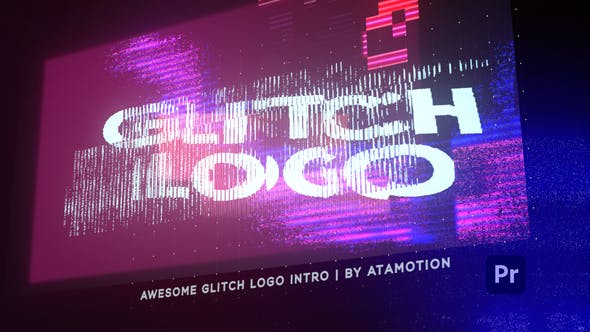 Videohive Glitch Distortion Intro Logo 30854135