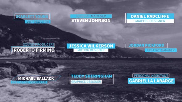 Videohive Lower Thirds V4 29761264