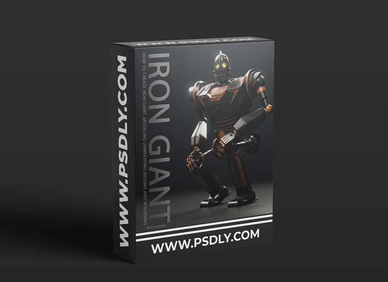 BLENDER: How to create and rig the Iron Giant