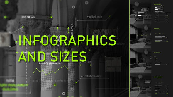 Videohive Infographics and sizes 23163526