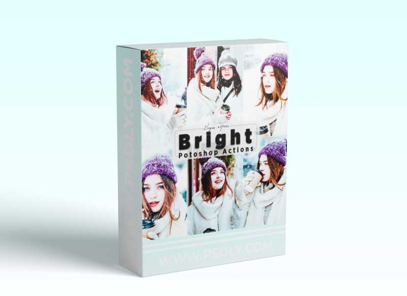 Bright Photoshop Actions - Winter Effects