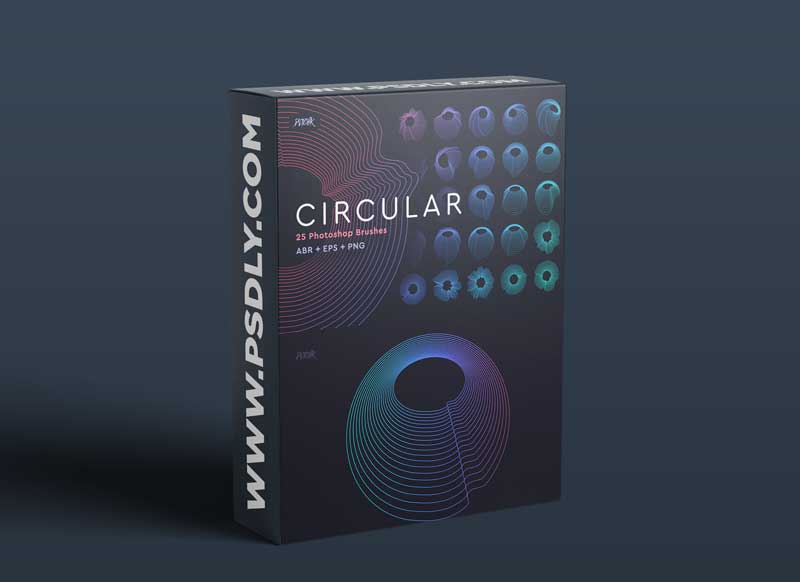 Circular Photoshop Brushes