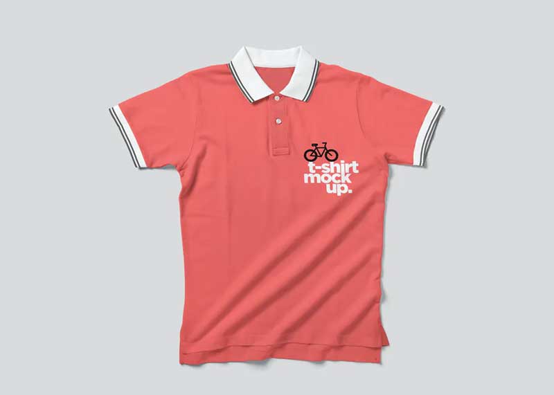 Collar T-shirt Mockups