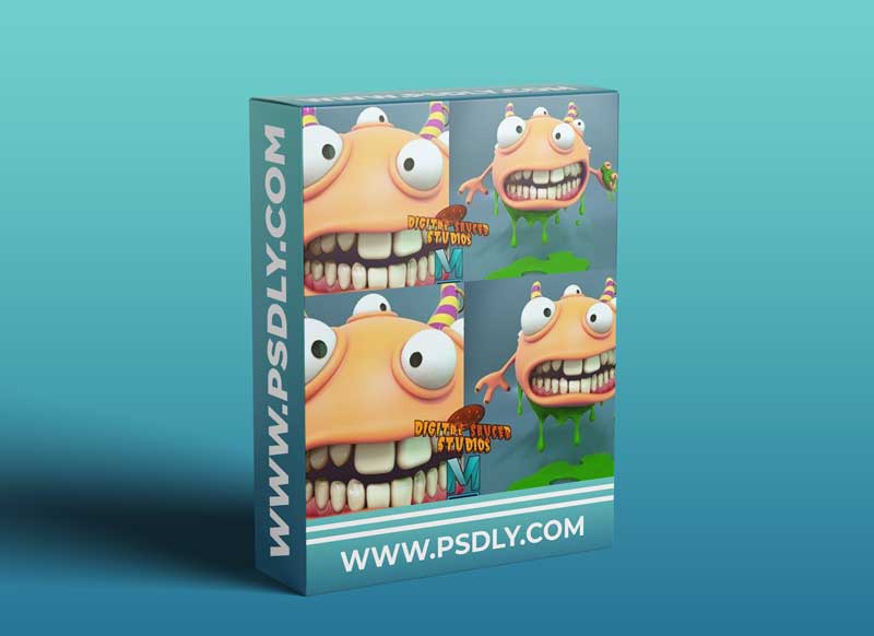 Creating a Cartoon Monster in Maya 2020