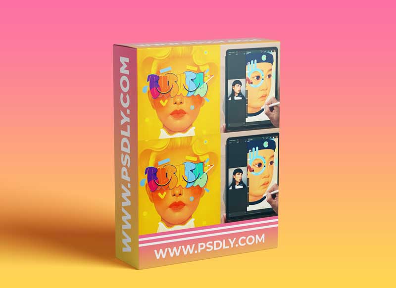 Creative Portrait Illustration with Procreate