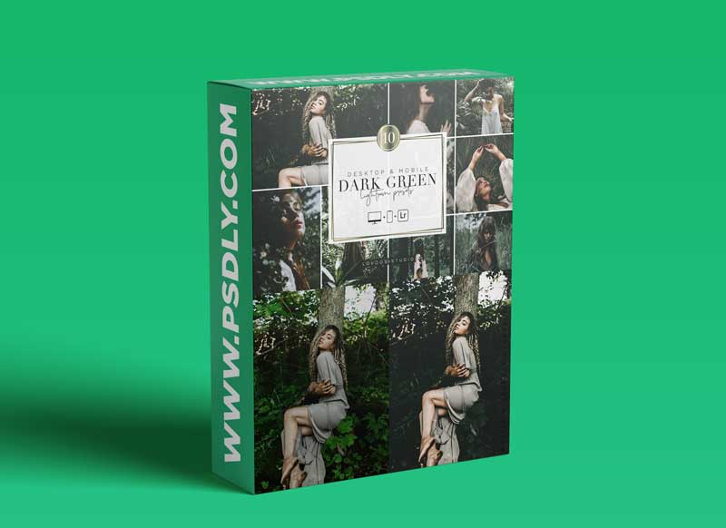 CreativeMarket - DARK GREEN - Lightroom Presets 5987702
