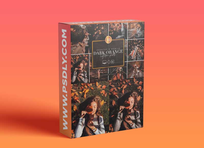 CreativeMarket - DARK ORANGE - Lightroom Presets 5987734