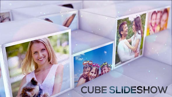 Videohive Cube Slideshow 13180994