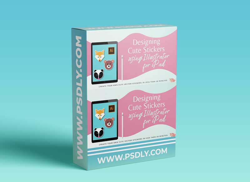 Designing Cute Stickers using Illustrator for iPad