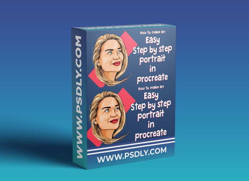 Easy Step-by-Step Digital Portrait in Procreate