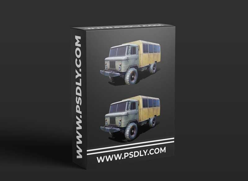 Gaz 66 3d model Free Download