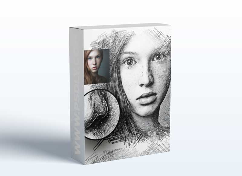 GraphicRiver - Sketch V2 - Pencil Sketch One Click Action 30298741