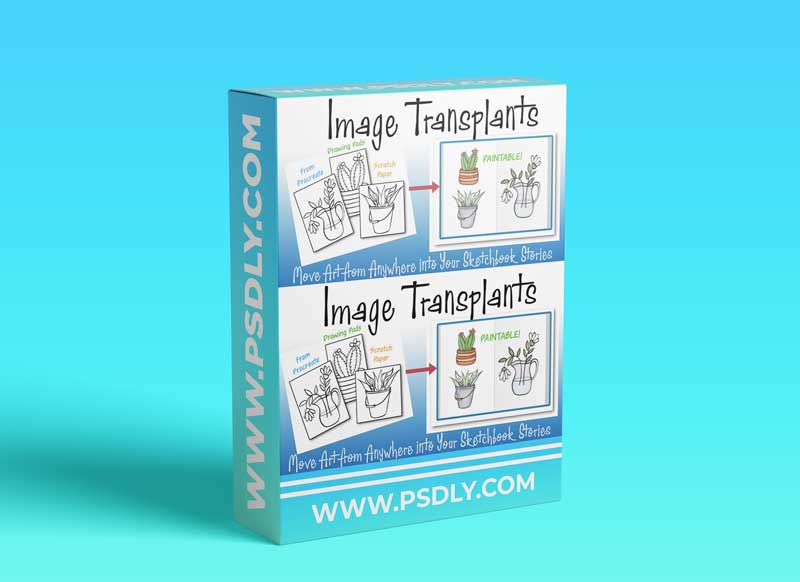Image Transplants - Move Any of Your Art Into Your Sketchbook
