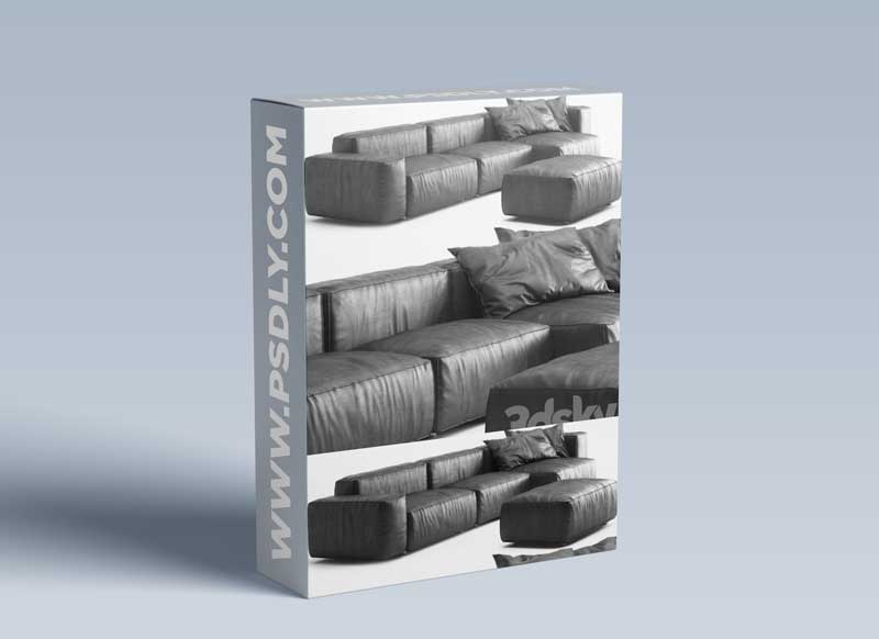 Living Divani NeoWall Sofa 3D Models