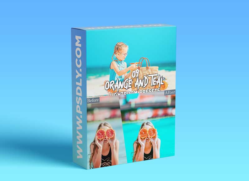 Orange and Teal Lightroom Presets