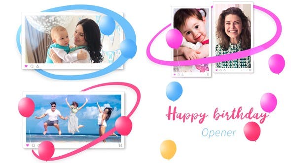 Videohive Happy Birthday Opener 30621253