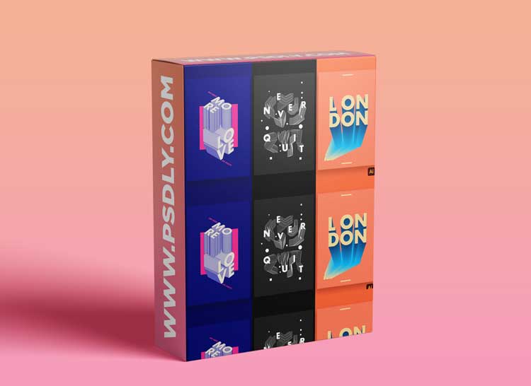 Poster Design #001 Creative Posters with Blend Tool