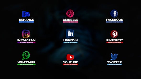 Videohive Social Media Pack 3D 29465677