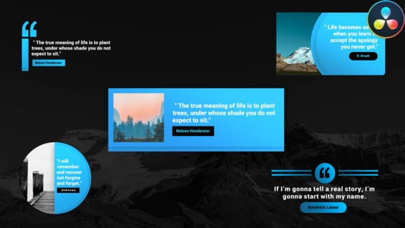 Videohive Minimal Quote Titles 30996048