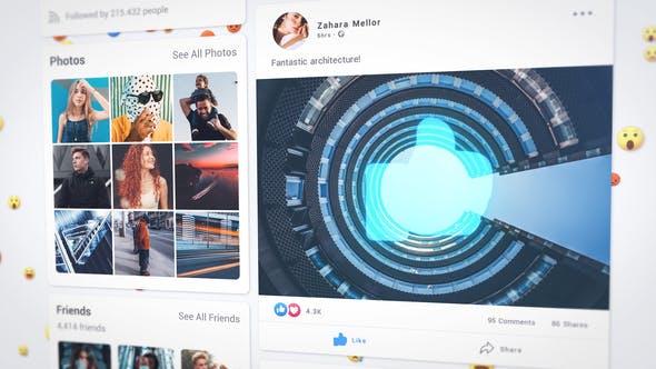 Videohive Facebook Intro 31336030