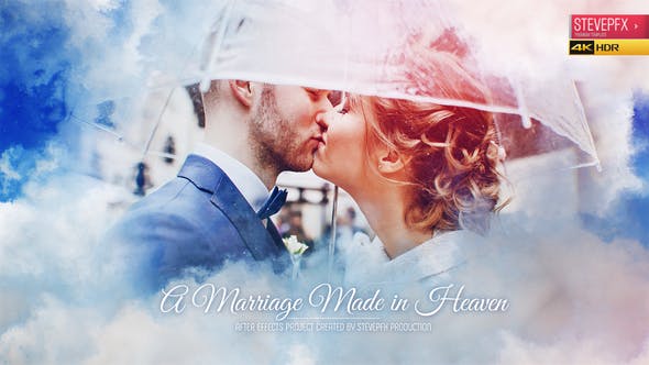 Videohive Marriage Made in Heaven Wedding Invitation Wedding Opener Wedding Slideshow 30552974