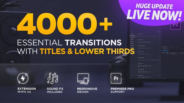 Videohive Transitions V4 20139771